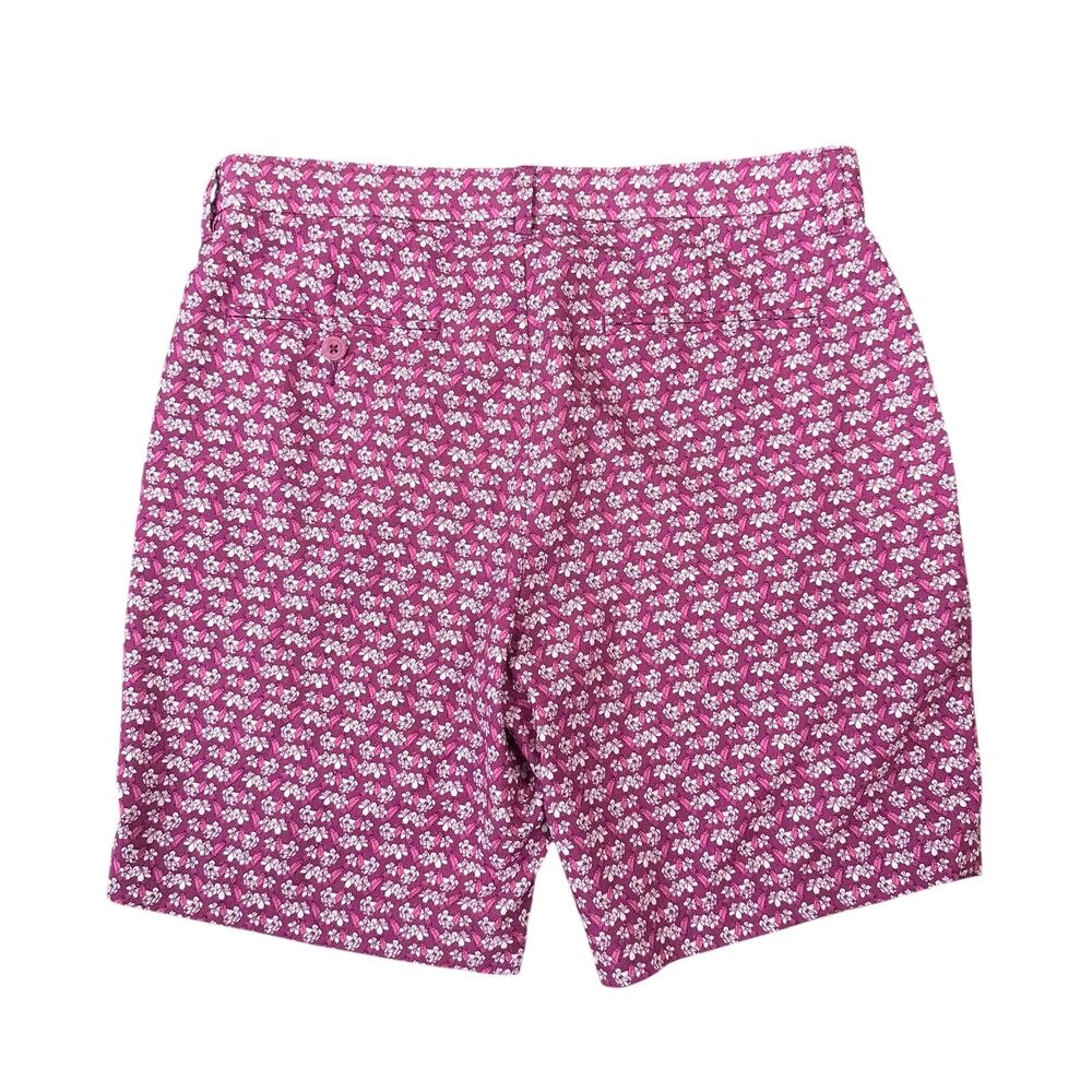 Original Penguin Men's Let It Be Golf Shorts in Rose Bouquet Size 32 - Picture 3 of 8